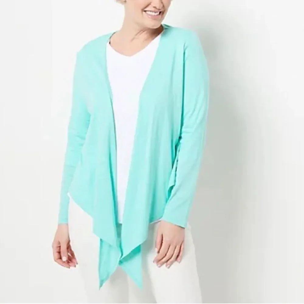 Belle by Kim Gravel Slub Knit Shrug